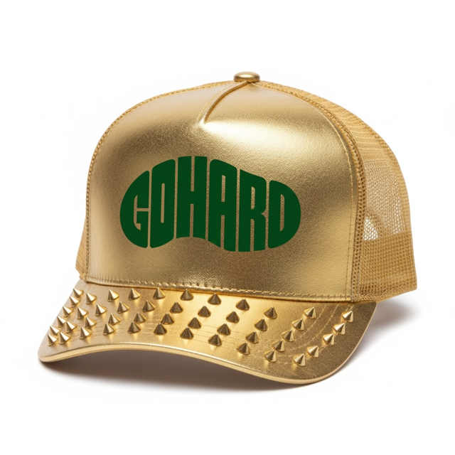 Gold Studded Trucker