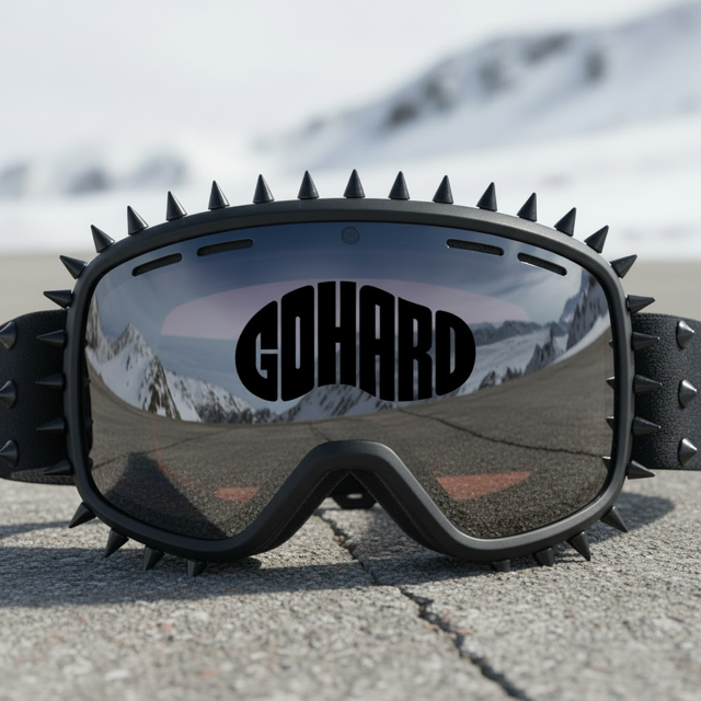 Spiked Ski Goggles