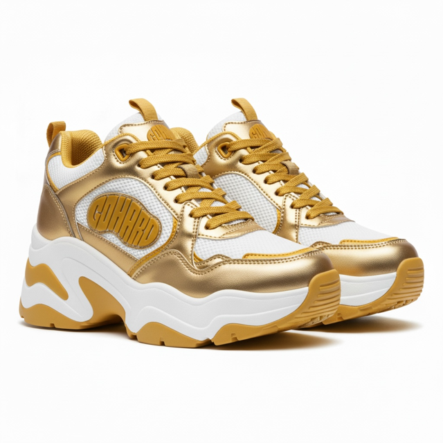 Stadium Sneaker Gold